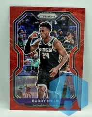 2020-21 Panini Prizm Red Wave Prizm #36 Buddy Hield Sacramento Kings
